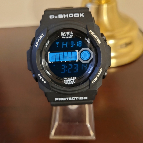 New Black Digital C shook Fashion watch - Picture 1 of 6